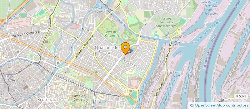 localisation de l'entreprise SYNDIC DE COPRO ASL BON PASTEUR à STRASBOURG