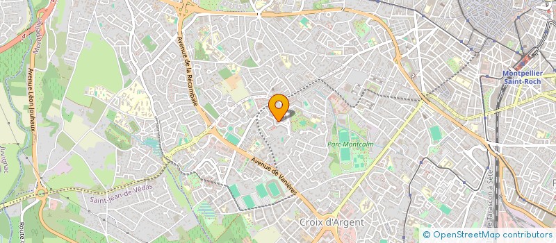 localisation de l'entreprise SYNDIC DE COPRO COLLINE ESTANOVE BAT D2 à MONTPELLIER