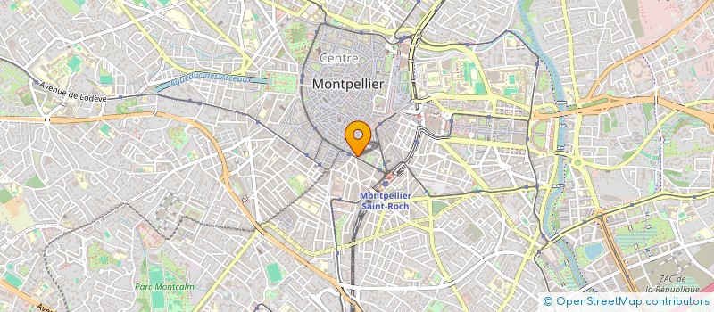 localisation de l'entreprise SYNDIC DE COPRO DEUX BD VICTOR HUGO à MONTPELLIER