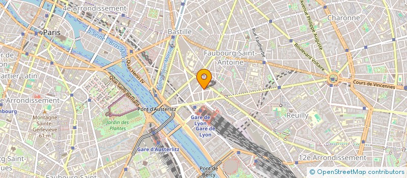 localisation de l'entreprise SYNDIC DE COPRO DU 10 RUE MICHEL CHASLES  PARIS