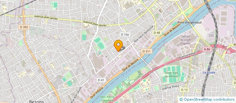 localisation de l'entreprise SYNDIC DE COPRO DU 101BIS R BARATIER  ARGENTEUIL