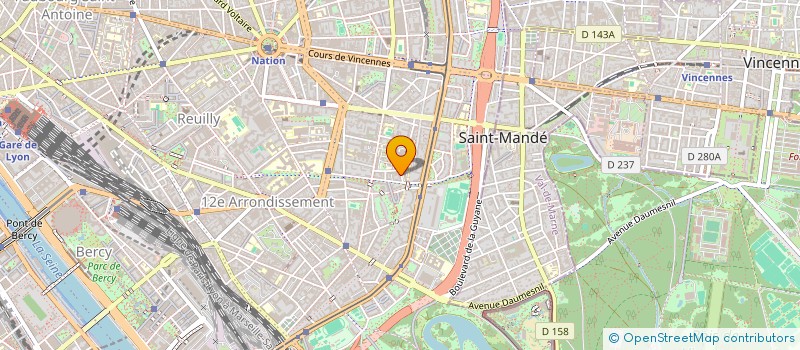 localisation de l'entreprise SYNDIC DE COPRO DU 22-24 R RAMBERVILLIER  PARIS