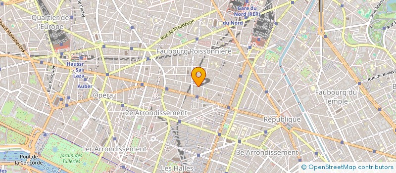 localisation de l'entreprise SYNDIC DE COPRO DU 43 RUE DE L'ECHIQUIER  PARIS