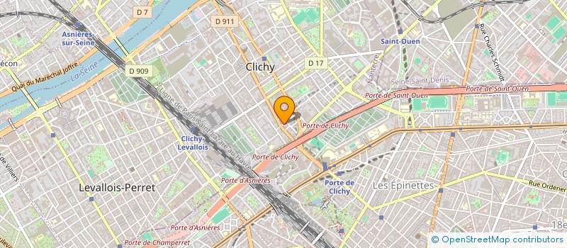 localisation de l'entreprise SYNDIC DE COPRO DU 6 RUE DU DR ROUX à CLICHY