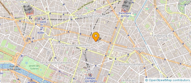 localisation de l'entreprise SYNDIC DE COPRO DU 7 R THOREL  PARIS