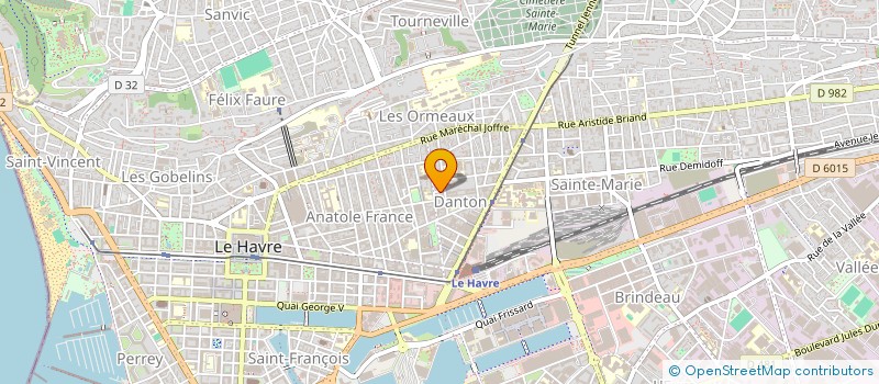 localisation de l'entreprise SYNDIC DE COPRO DU 8 RUE BONVOISIN à LE HAVRE