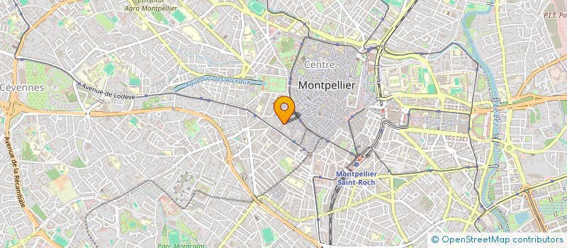 localisation de l'entreprise SYNDIC DE COPRO LA BUTTE à MONTPELLIER