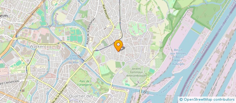 localisation de l'entreprise SYNDIC DE COPRO LA MUGUETIERE à STRASBOURG