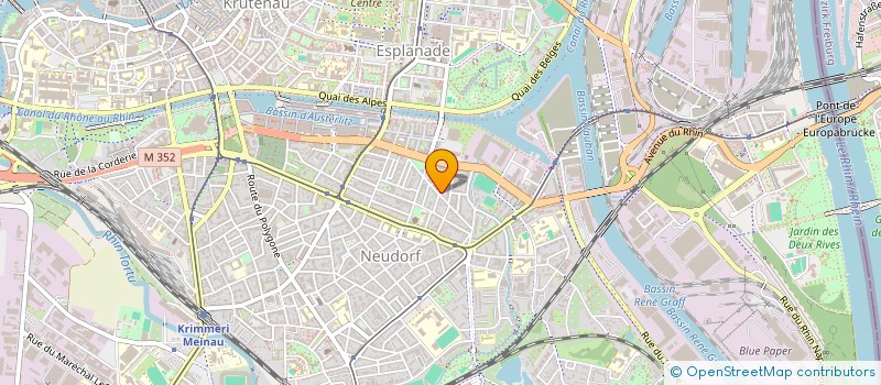 localisation de l'entreprise SYNDIC DE COPRO LE CAMPUS à STRASBOURG