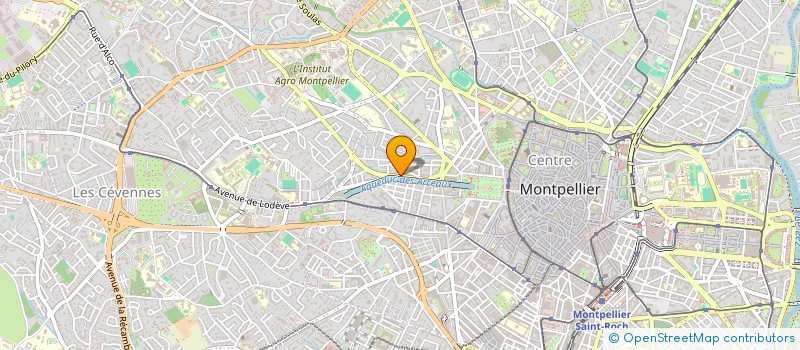 localisation de l'entreprise SYNDIC DE COPRO LE SIROCCO à MONTPELLIER