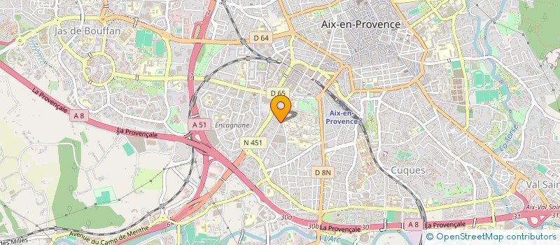 localisation de l'entreprise SYNDIC DE COPRO LES LOGGIAS à AIX EN PROVENCE