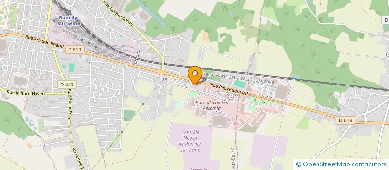 localisation de l'entreprise SYNDIC DE COPRO RESIDENCE DE L'AIR  ROMILLY-SUR-SEINE