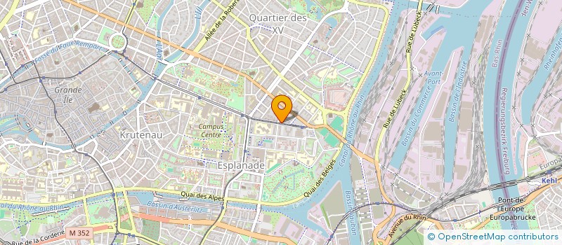 localisation de l'entreprise SYNDIC DE COPROP 25 RUE VAUBAN à STRASBOURG