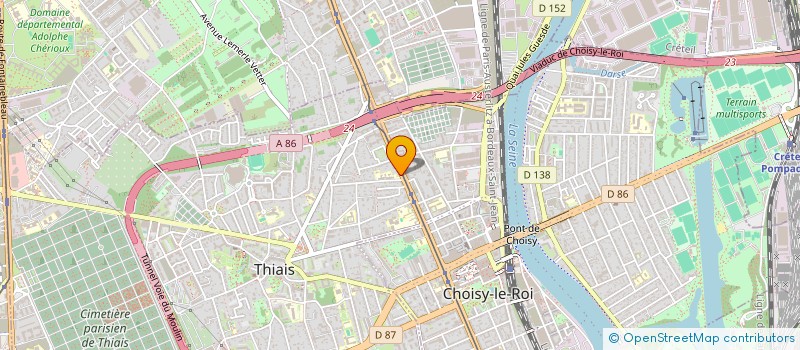 localisation de l'entreprise SYNDIC DE COPROP 29 BD STALINGRAD à THIAIS