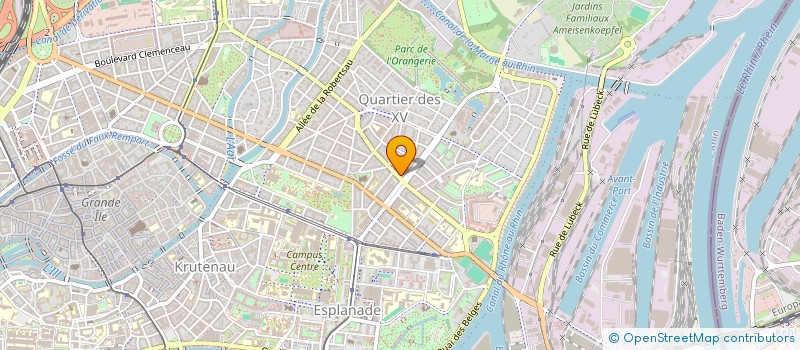 localisation de l'entreprise SYNDIC DE COPROP 39 BD D ANVERS à STRASBOURG