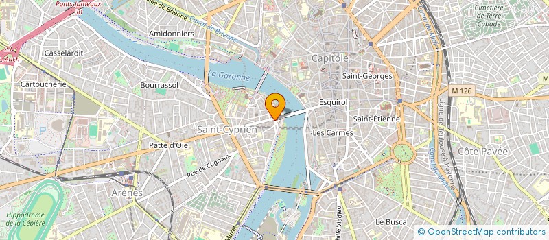 localisation de l'entreprise SYNDIC DE COPROP 4 PL LAGANNE à TOULOUSE
