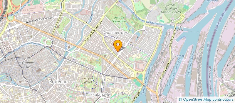localisation de l'entreprise SYNDIC DE COPROP BERLIOZ à STRASBOURG