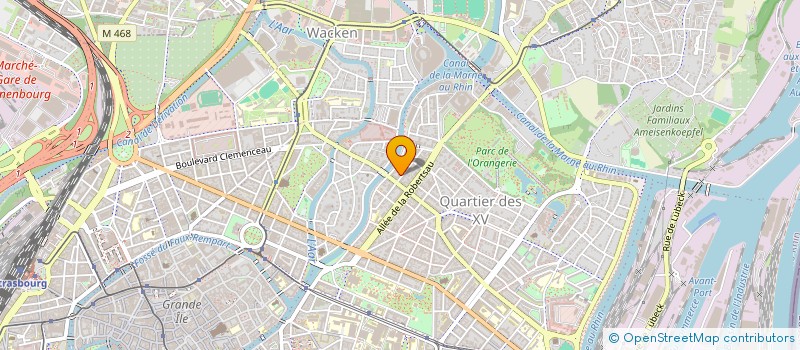 localisation de l'entreprise SYNDIC DE COPROP ERCKMANN CHATRIAN à STRASBOURG