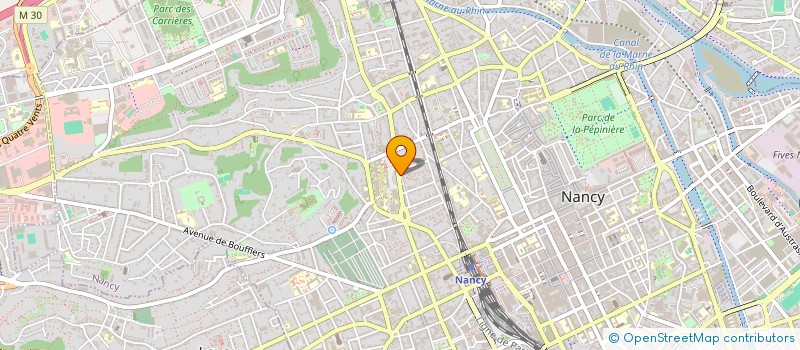 localisation de l'entreprise SYNDIC DE COPROP IMMEUB 24 BD ALBERT 1ER  NANCY