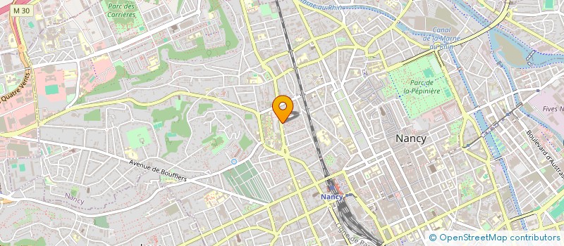 localisation de l'entreprise SYNDIC DE COPROP IMMEUB 26 RUE JENNESSON  NANCY