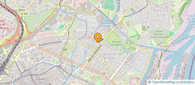 localisation de l'entreprise SYNDIC DE COPROP KOEBERLE à STRASBOURG