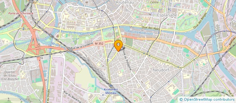 localisation de l'entreprise SYNDIC DE COPROP LE BARTHOLDI à STRASBOURG