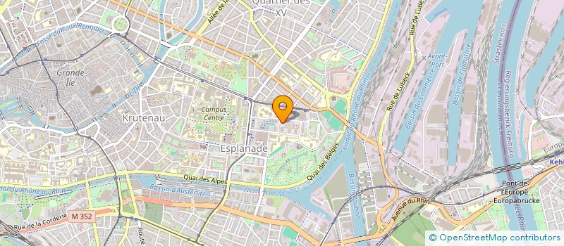 localisation de l'entreprise SYNDIC DE COPROP LES PERISCOPES à STRASBOURG
