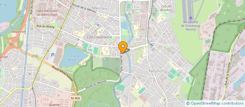 localisation de l'entreprise SYNDIC DE COPROP PARC SCHULMEISTER à STRASBOURG