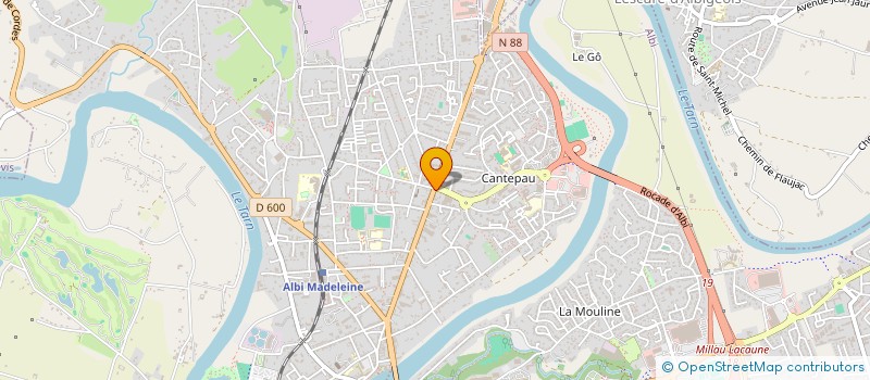 localisation de l'entreprise SYNDIC DE COPROP RESIDENCE LA CLOSERIE  ALBI