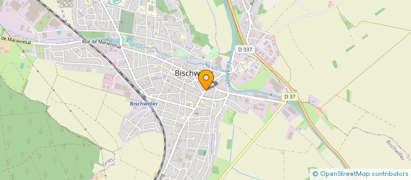 localisation de l'entreprise SYNDIC DE COPROP RESIDENCE LA COURONNE  BISCHWILLER