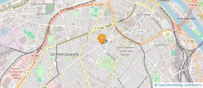 localisation de l'entreprise SYNDIC DE COPROP RESIDENCE SAINT CLEMENT à ROUEN