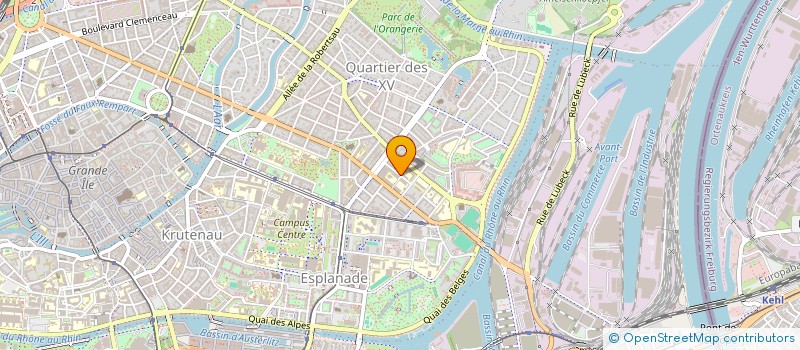 localisation de l'entreprise SYNDIC DE COPROP RUE DE LA SOMME à STRASBOURG