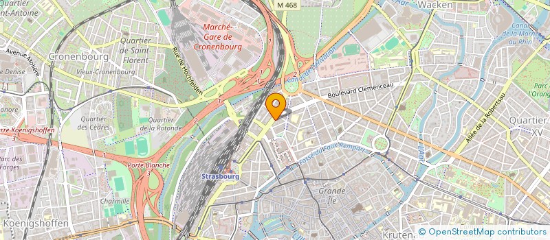 localisation de l'entreprise SYNDIC DE COPROP WILSON à STRASBOURG
