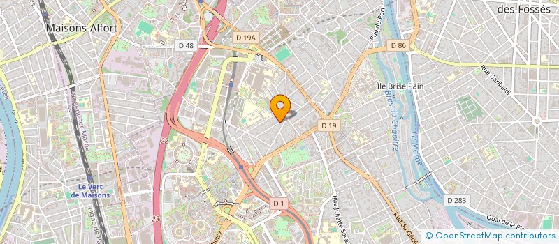 localisation de l'entreprise SYNDIC DE COPROPR 42 R JEAN JAURES  CRETEIL