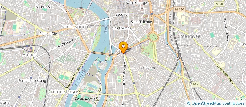 localisation de l'entreprise SYNDIC DE COPROPRIET RES 6 ALL P FEUGA  TOULOUSE