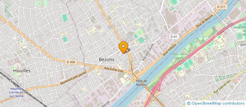 localisation de l'entreprise SYNDIC DE COPROPRIETAIRE VILLENEUVE  BEZONS