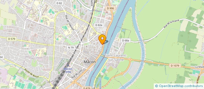 localisation de l'entreprise SYNDIC DE COPROPRIETAIRES 39 PLACE SAINT ETIENNE  MACON