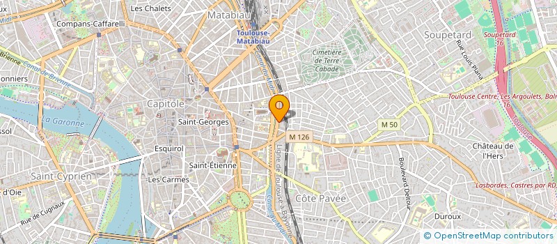 localisation de l'entreprise SYNDIC DE COPROPRIETAIRES DE LA GARE à TOULOUSE