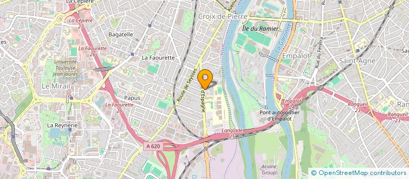 localisation de l'entreprise SYNDIC DE COPROPRIETAIRES LES OUSTALOUS III  TOULOUSE