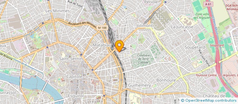 localisation de l'entreprise SYNDIC DE COPROPRIETAIRES SV  TOULOUSE