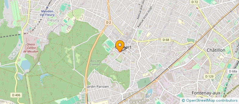 localisation de l'entreprise SYNDIC DE COPROPRIETE à CLAMART