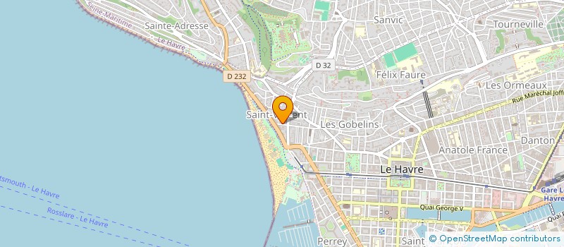 localisation de l'entreprise SYNDIC DE COPROPRIETE 11 RUE JOSEPH MORLENT  LE HAVRE