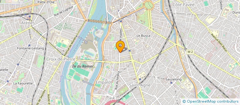 localisation de l'entreprise SYNDIC DE COPROPRIETE 34 RUE A VIADIEU à TOULOUSE
