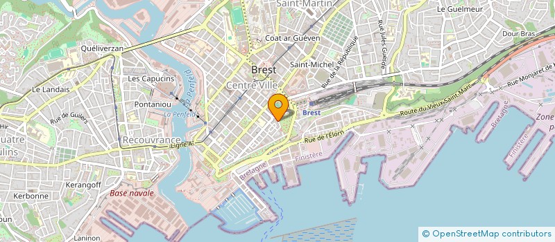 localisation de l'entreprise SYNDIC DE COPROPRIETE à BREST