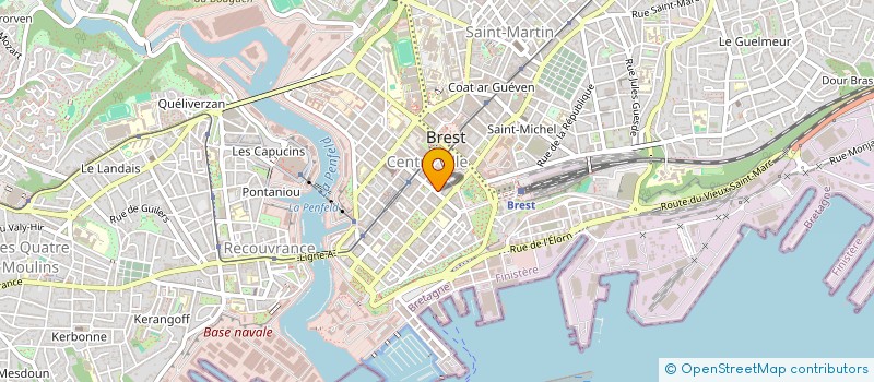 localisation de l'entreprise SYNDIC DE COPROPRIETE à BREST