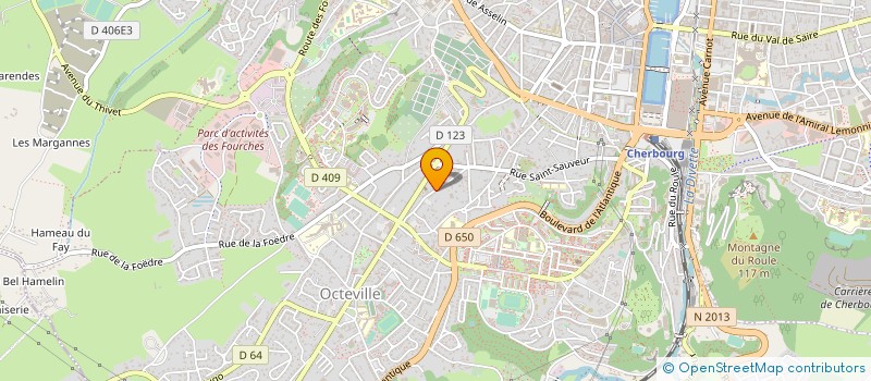 localisation de l'entreprise SYNDIC DE COPROPRIETE  CHERBOURG-EN-COTENTIN