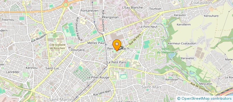 localisation de l'entreprise SYNDIC DE COPROPRIETE à BREST