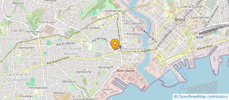 localisation de l'entreprise SYNDIC DE COPROPRIETE à BREST