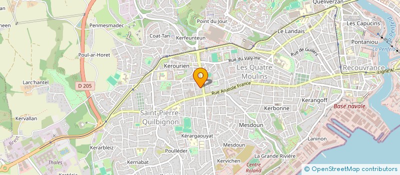 localisation de l'entreprise SYNDIC DE COPROPRIETE à BREST