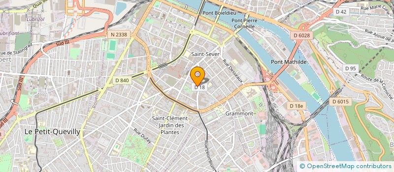 localisation de l'entreprise SYNDIC DE COPROPRIETE 4 R MARIE DUBOCAGE à ROUEN